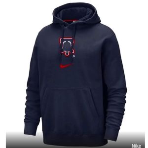 NWT LG Nike Men's 2023-24 City Edition Philadelphia 76ers Club Pullover Hoodie